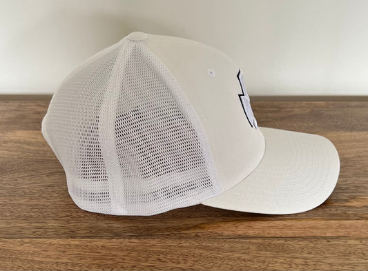 BM Snapback - White/Navy