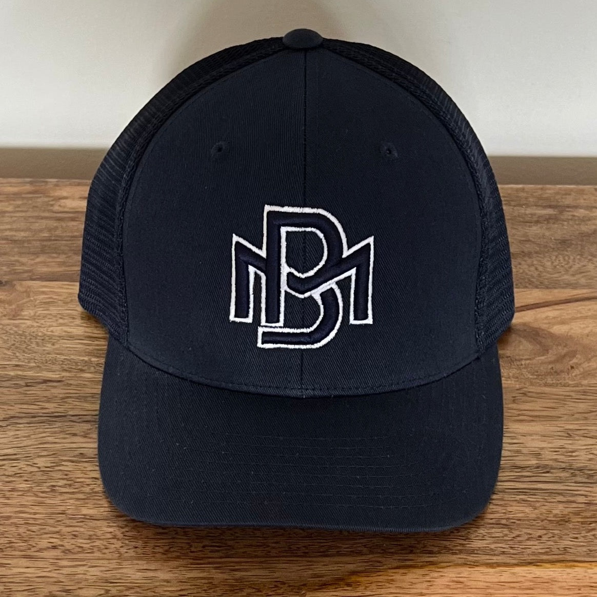 BM Snapback - Navy/White