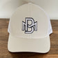 BM Snapback - White/Navy