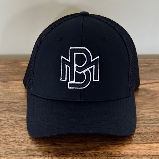 BM Fitted XL - Navy/White